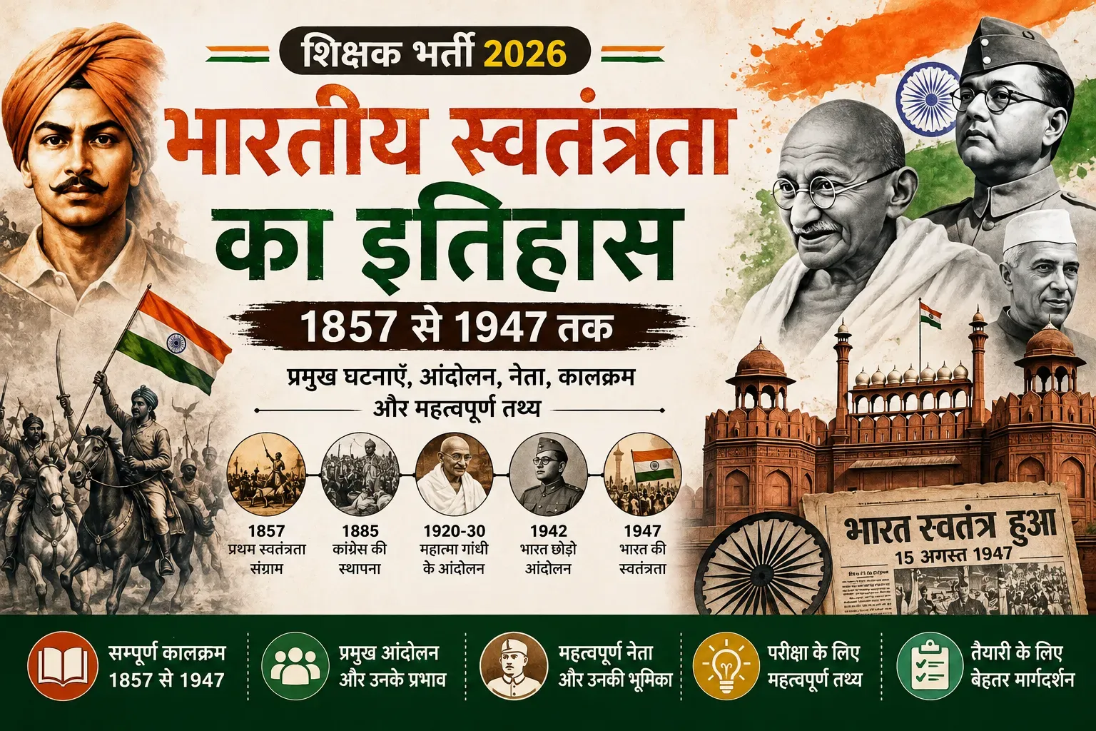 भारतीय स्वतंत्रता का इतिहास