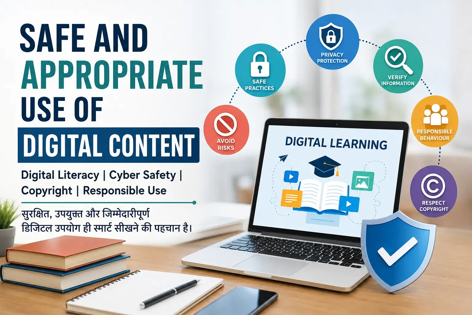 Digital Content का सुरक्षित और उपयुक्त उपयोग