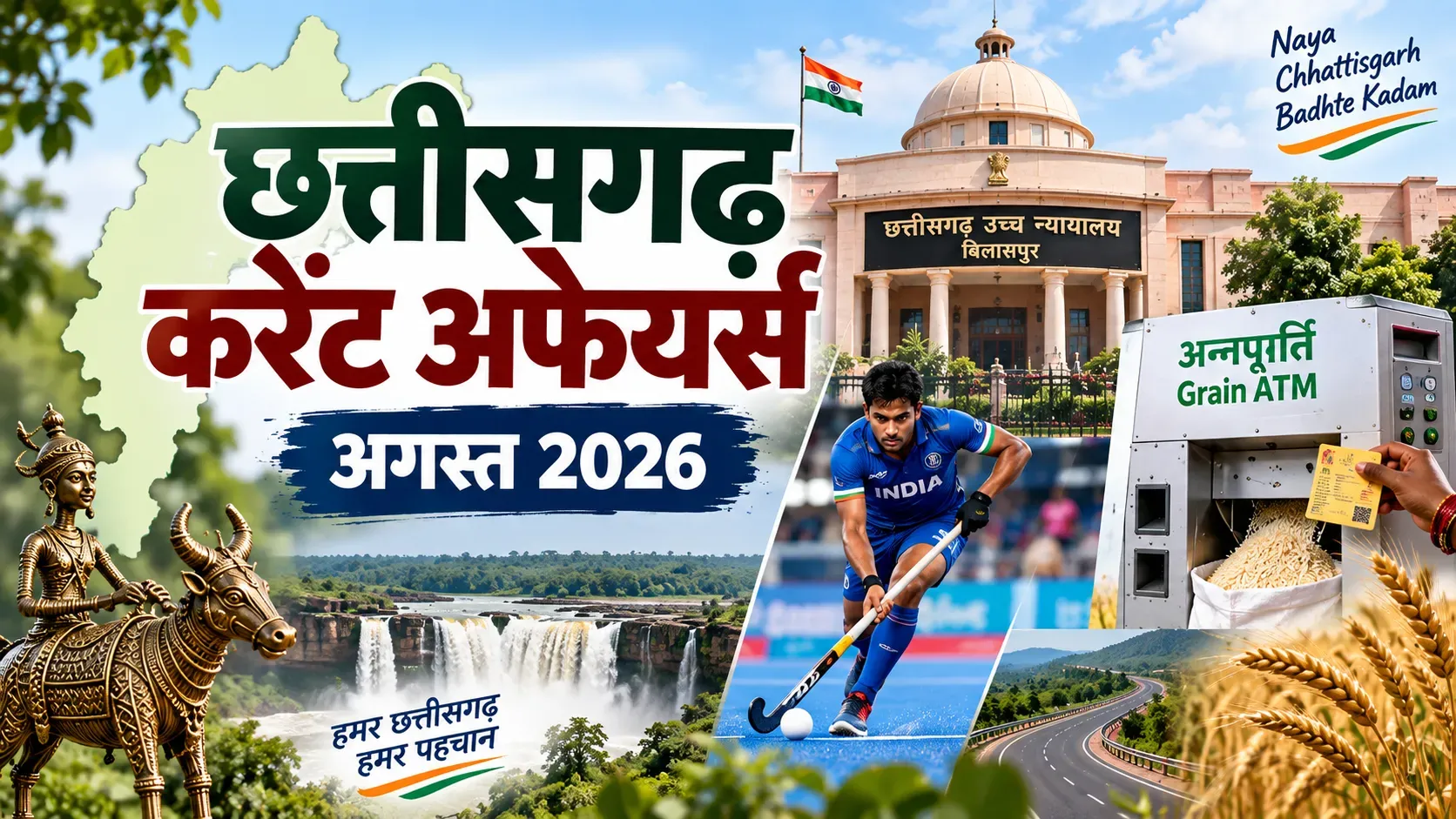 छत्तीसगढ़ करेंट अफेयर्स अगस्त 2026